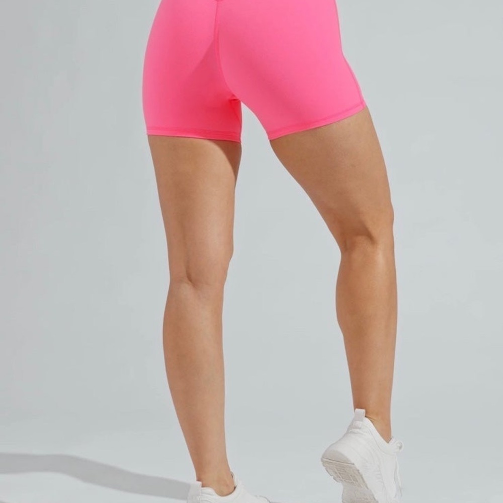 BuffBunny Pink Athletic Shorts - Picture 3 of 6